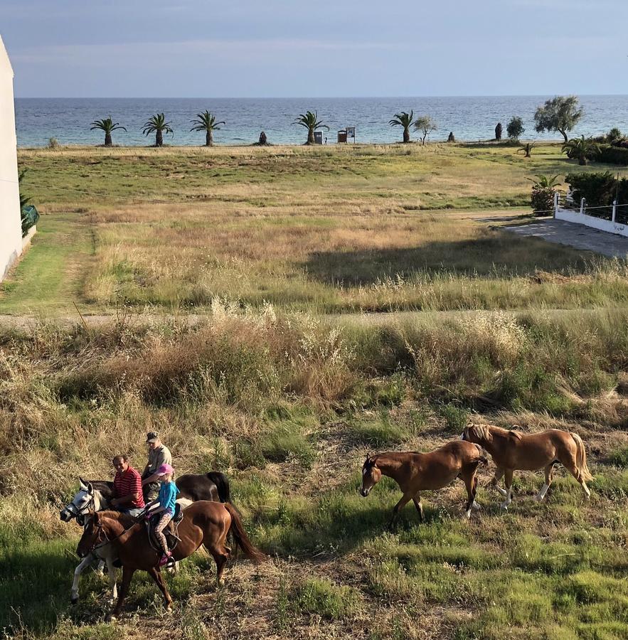 Am Beach House Nea Moudania Esterno foto